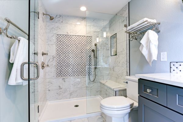 Shower Base Installation in Midlothian
